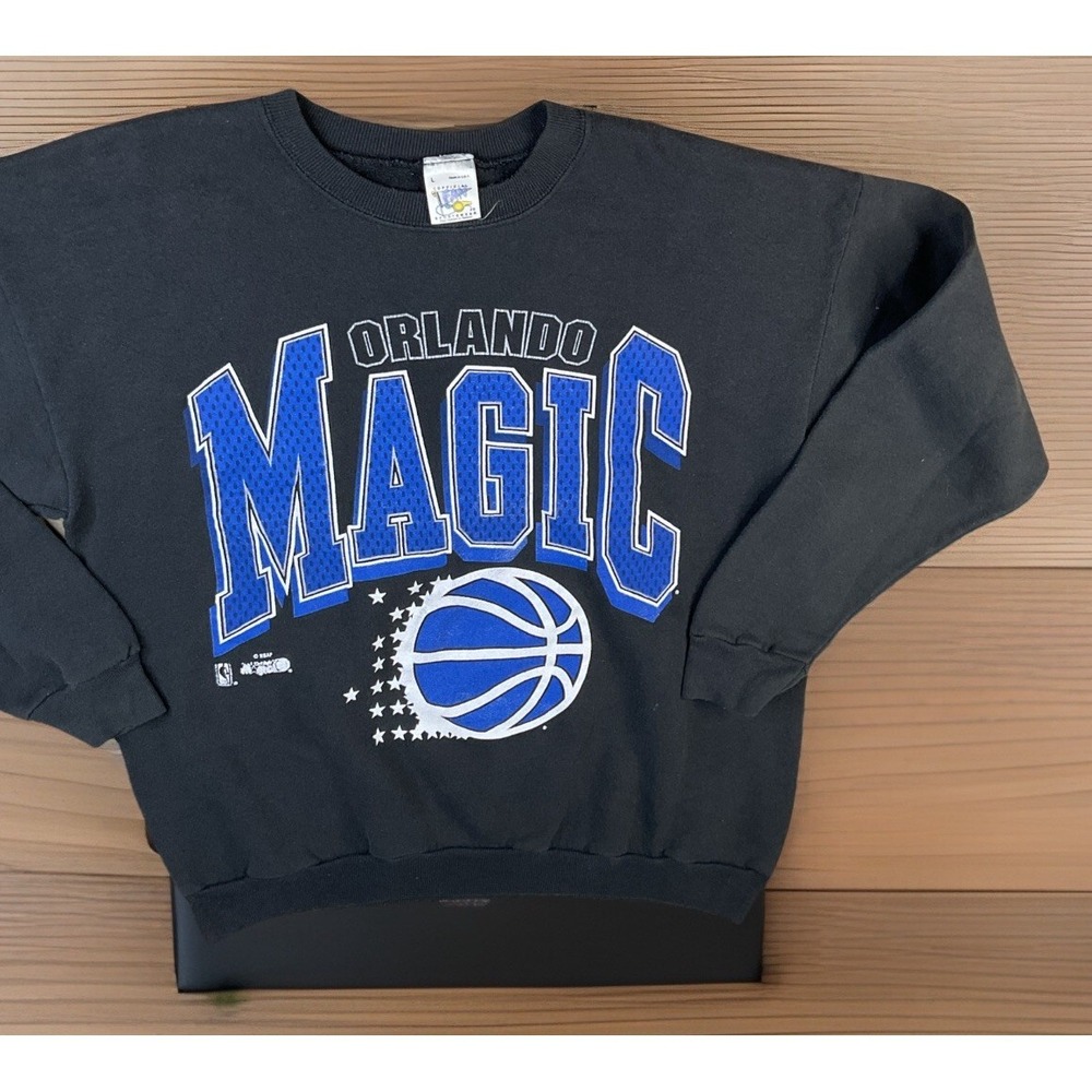 Vintage Orlando Magic NBA Sweatshirt Sz L  Crewneck 90s Official Fan Sportswear
